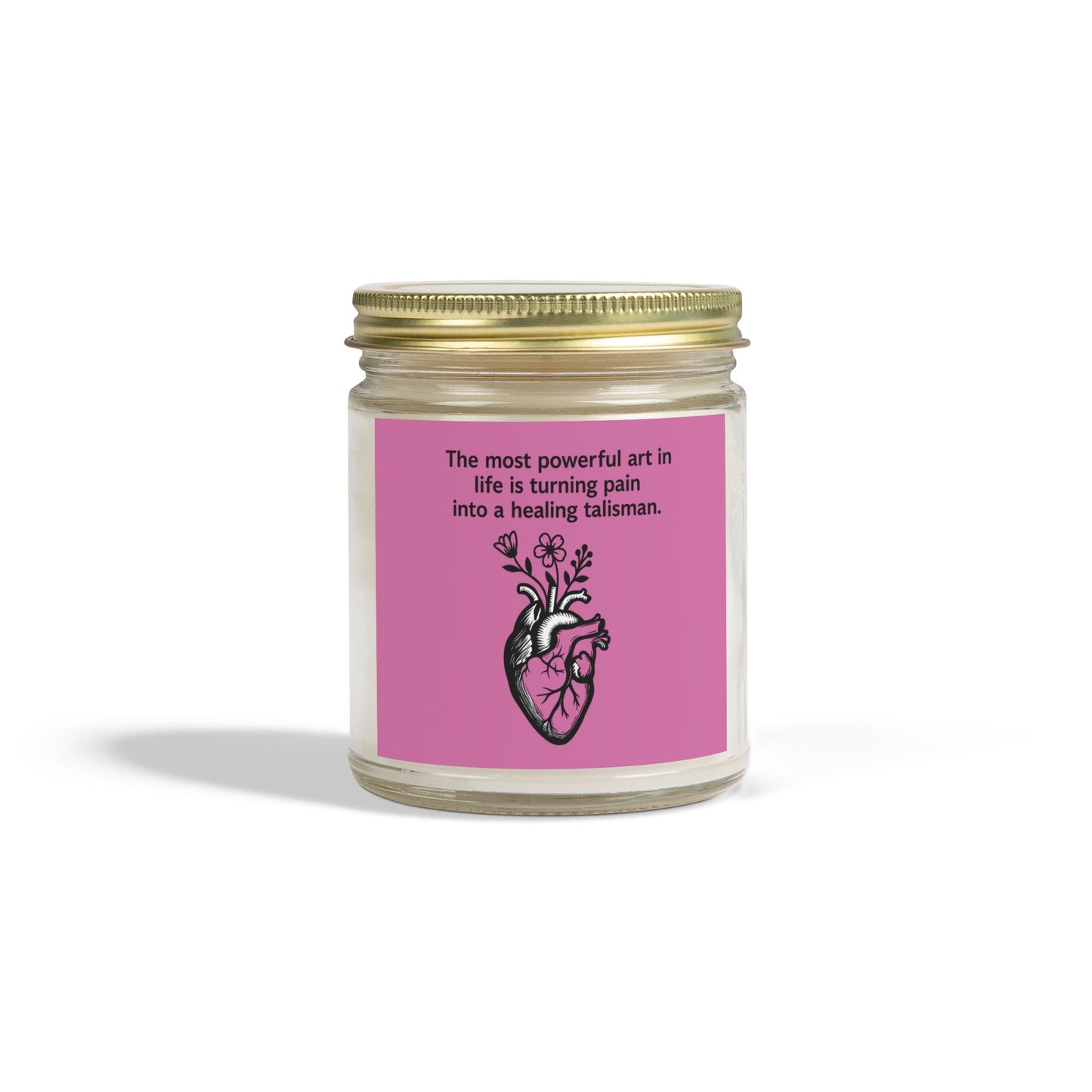 Frida Kahlo Inspirational Scented Candle - Coconut Apricot Wax (4oz & 9oz)