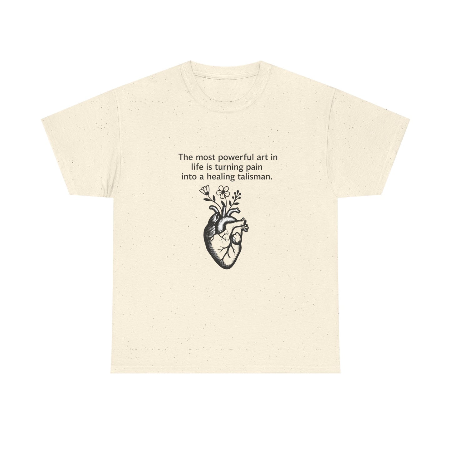 Healing Talisman T-Shirt - Frida Kahlo Quote